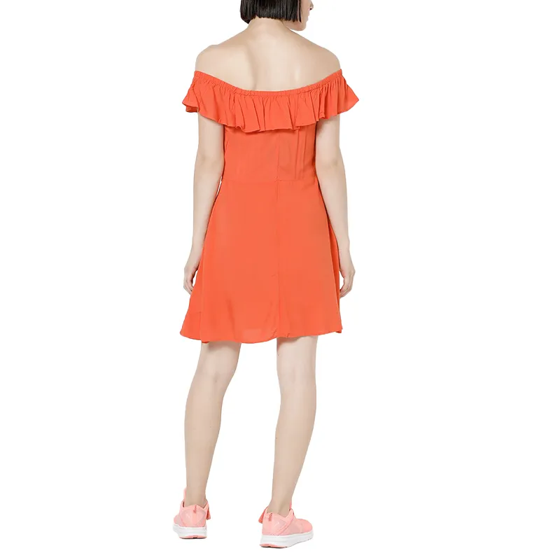 brave soul aruba women off shoulder min dress red0