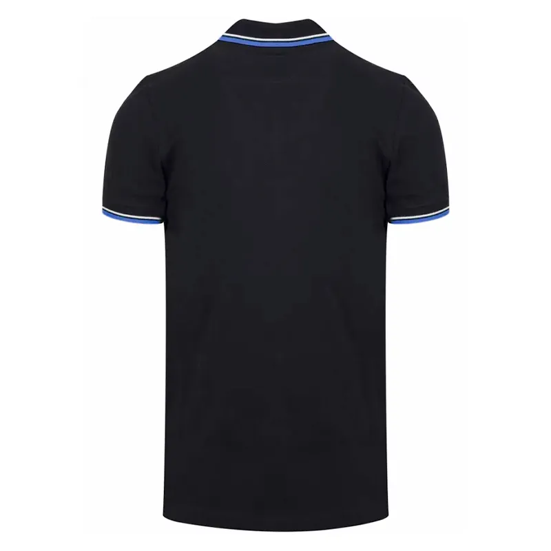 diesel t randy 0mxza mens polo t shirts short sleeve black0