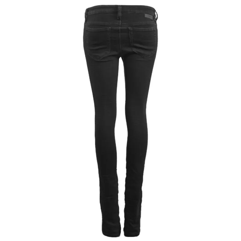 diesel skinzee ne 0684l womens denim jeans sweat black pants0