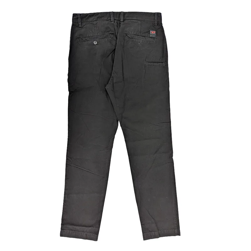 diesel p-jared a07101 mens chino trousers casual work pants black0