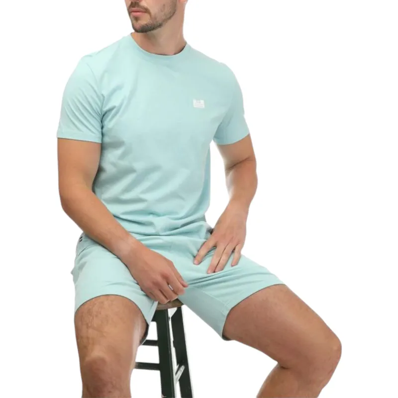 weekend offender bridgtown mens t shirts aqua blue0