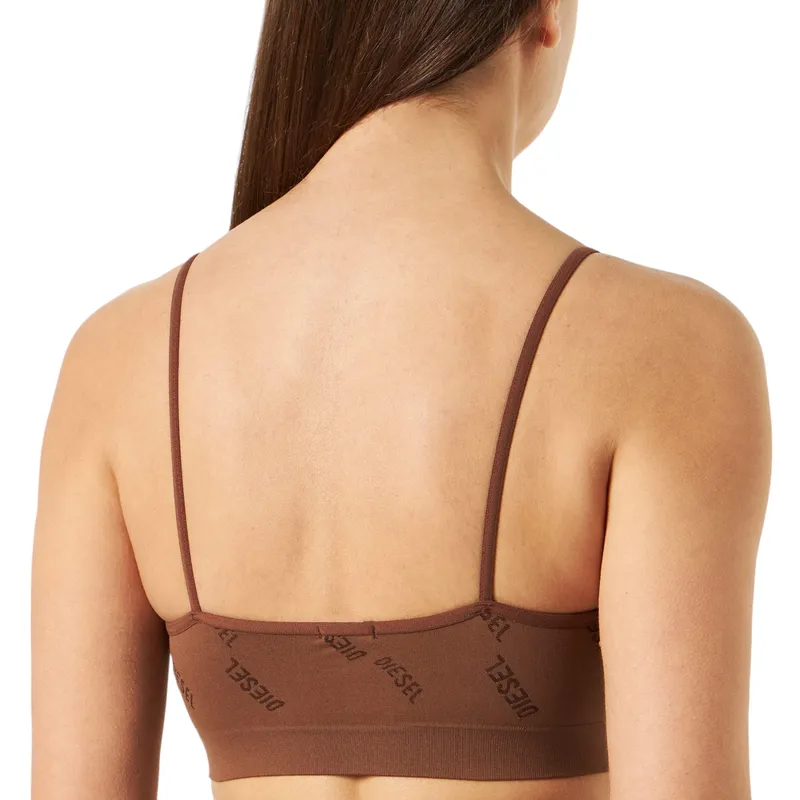 diesel ufsb-jinnie womens bralette bra brown0