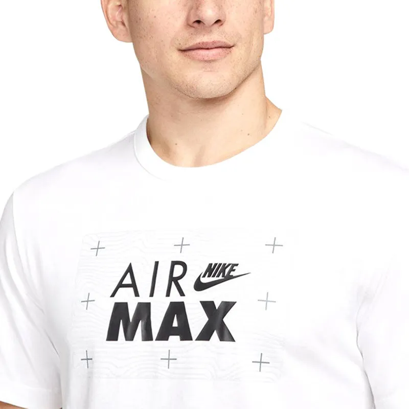 nike air max mens t shirts casual classic tee white0