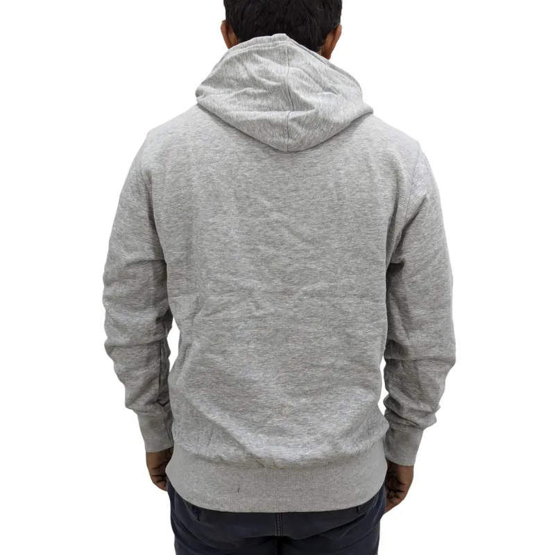 hurley mens pullover fleece hoodie regular fit grey0