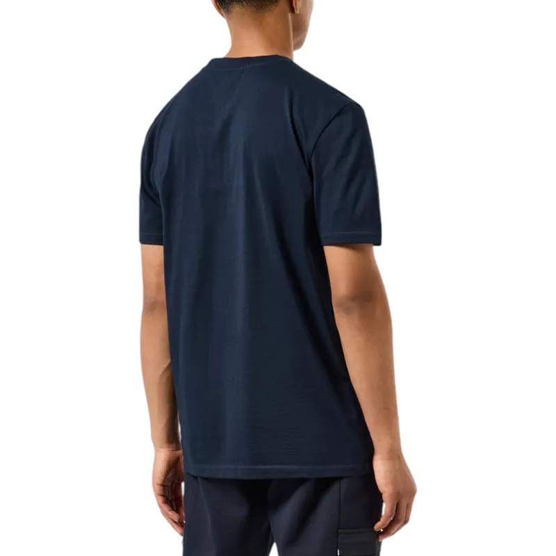 weekend offender bucci graphic mens t shirts crew neck navy0