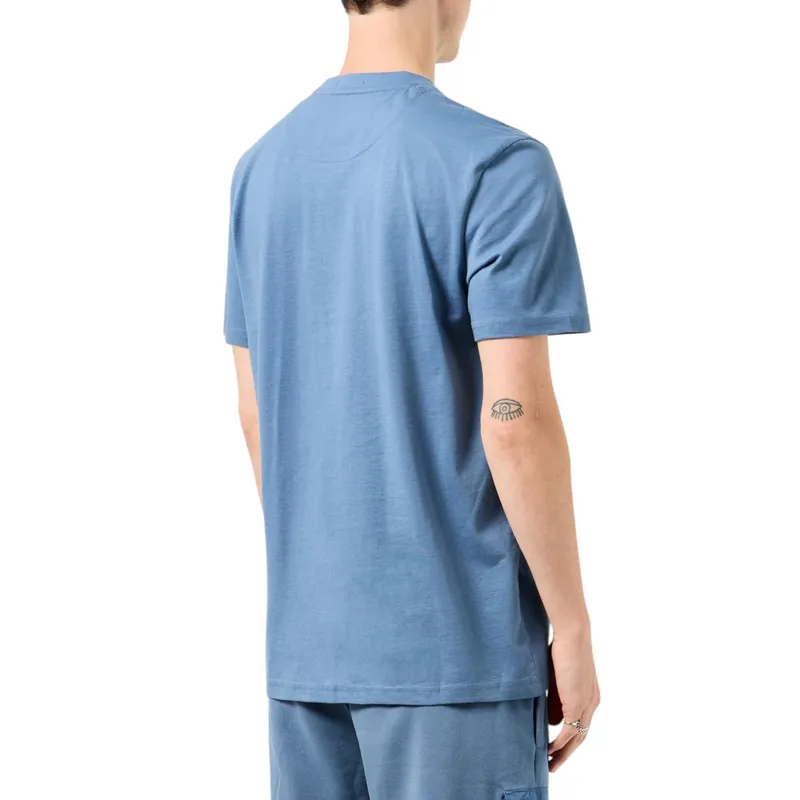 weekend offender takaji mens t shirts crew neck baltic blue0