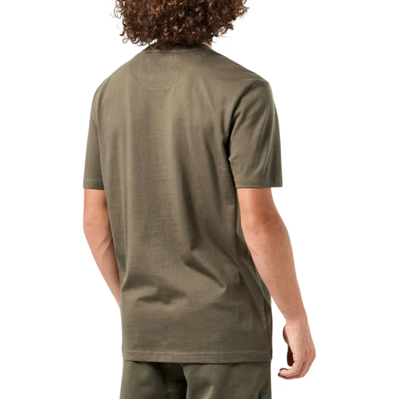 weekend offender takaji mens t shirts crew neck castle green0