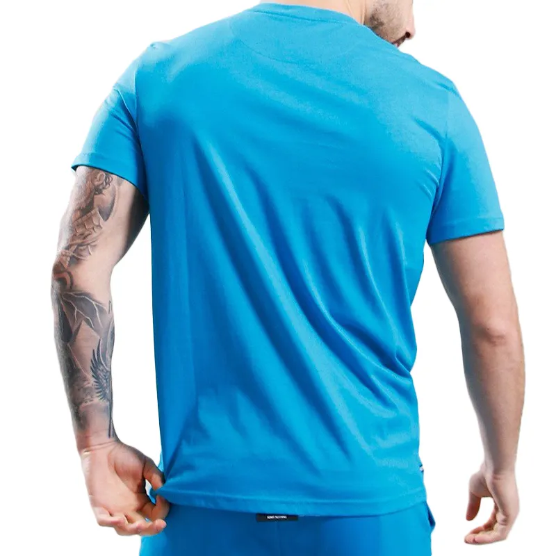 weekend offender mens t shirts bridgtown tee bright aqua0