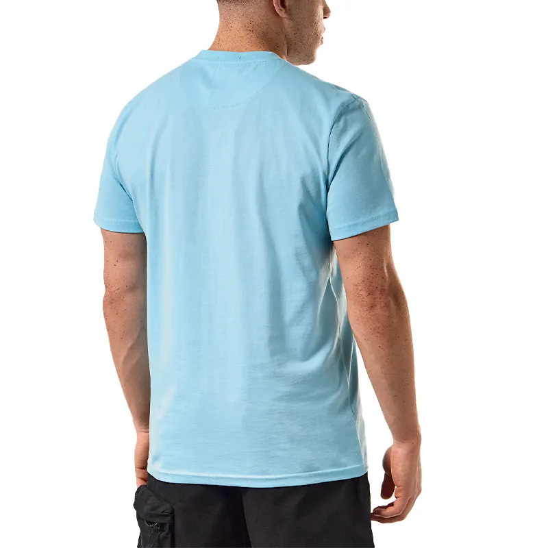weekend offender mens t shirt resurrection tee aqua blue0