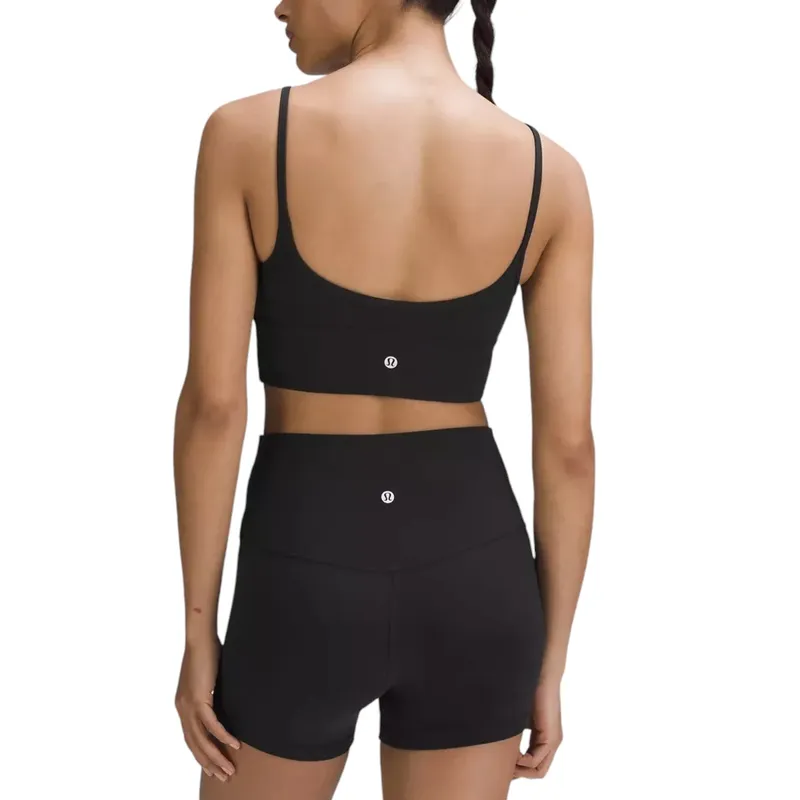 lululemon align sweetheart bra womens yoga bra narrow straps black0