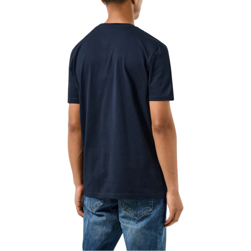 weekend offender san francisco mens t shirts crew neck navy0