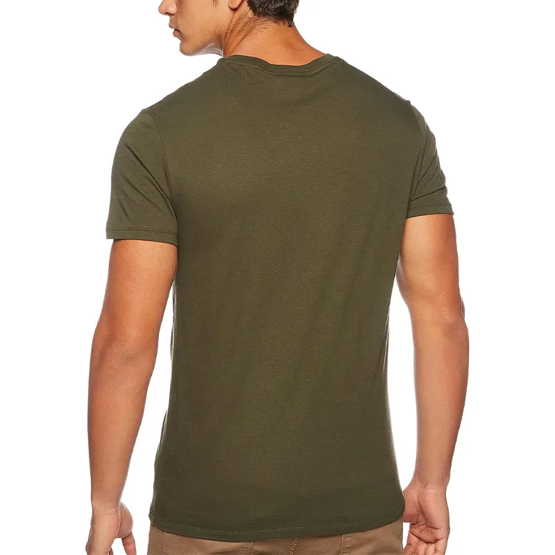 lacoste th6709 mens t shirts olive0