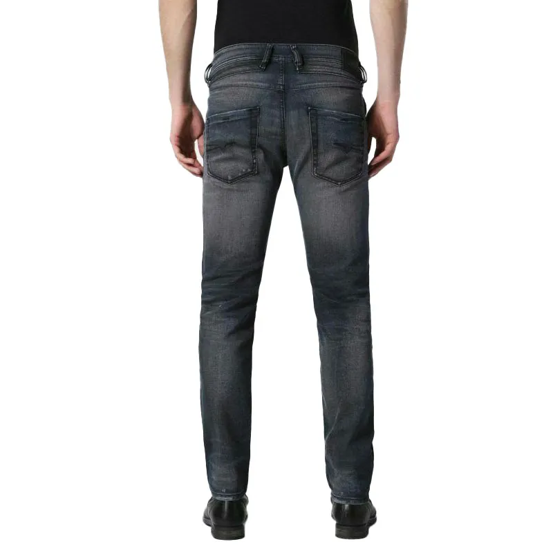 diesel belther 0684p mens jeans tapered leg regular slim fit0