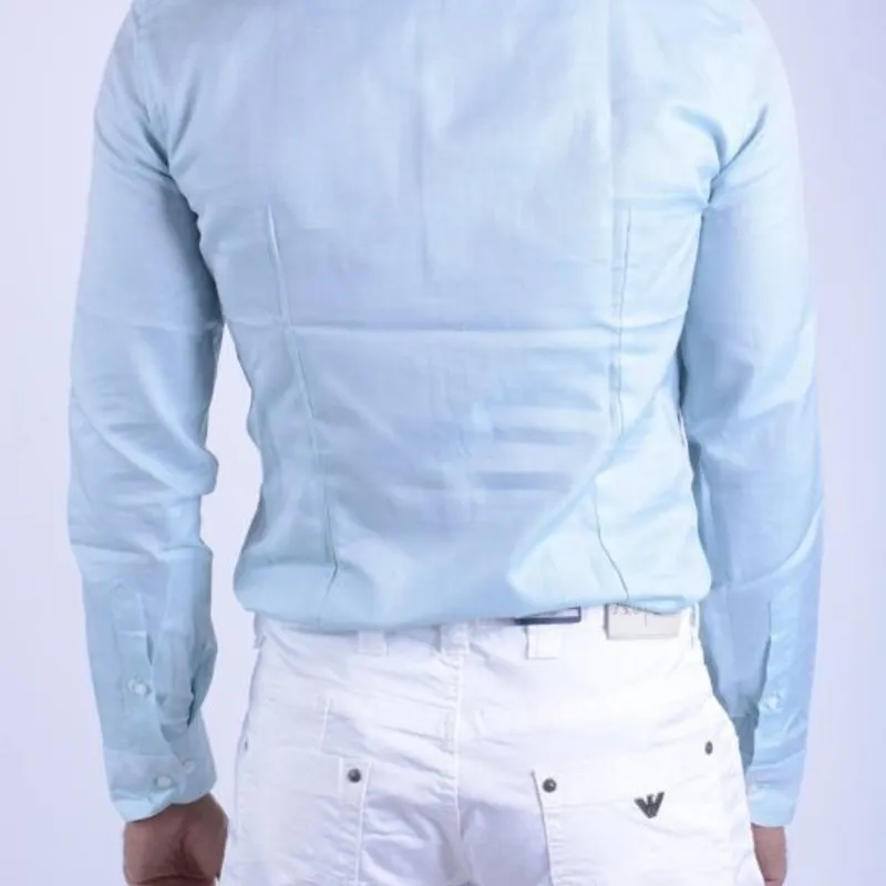 armani collezioni nccs1l 041 mens shirt summer long sleeve0