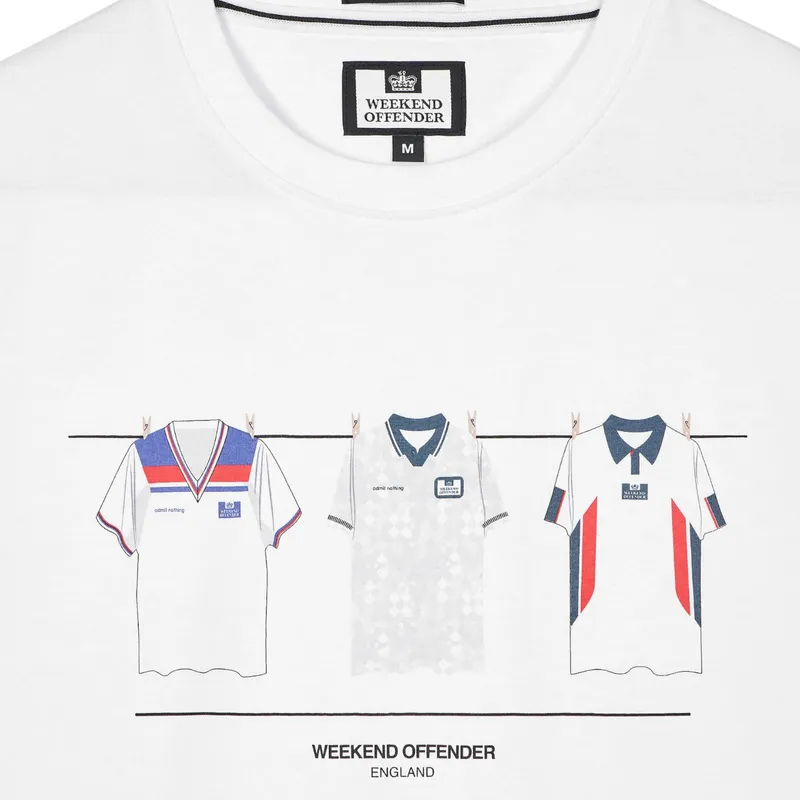 weekend offender england home mens t shirts regular fit white0