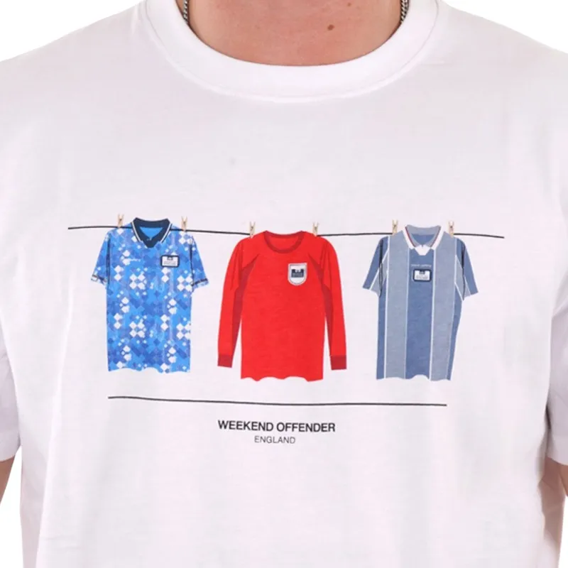 weekend offender england away mens t shirts crew neck white0
