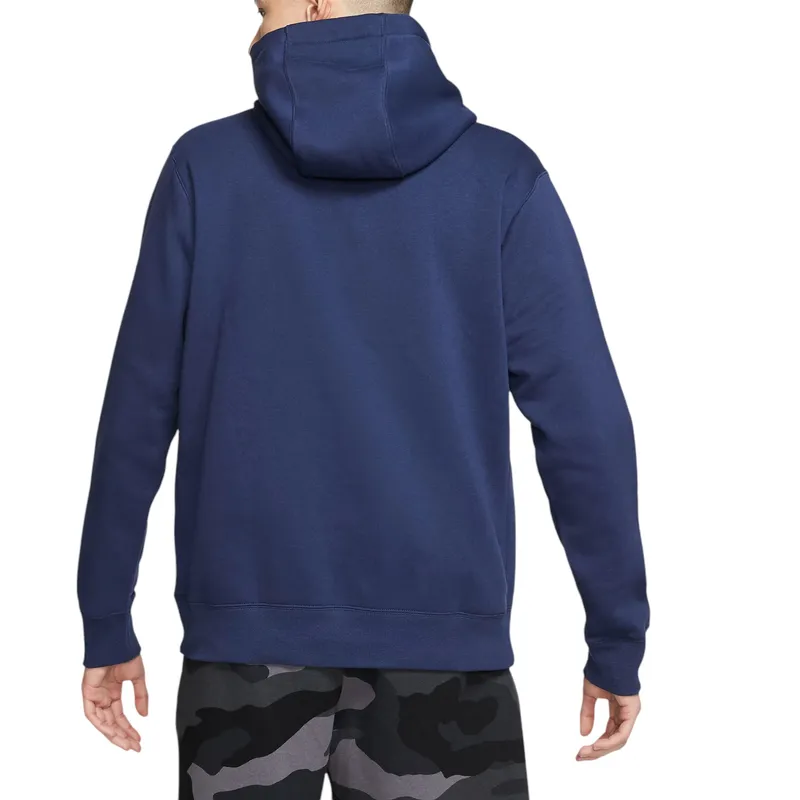 nike bv2654 club mens hoodies fleece sportswear pullover top0