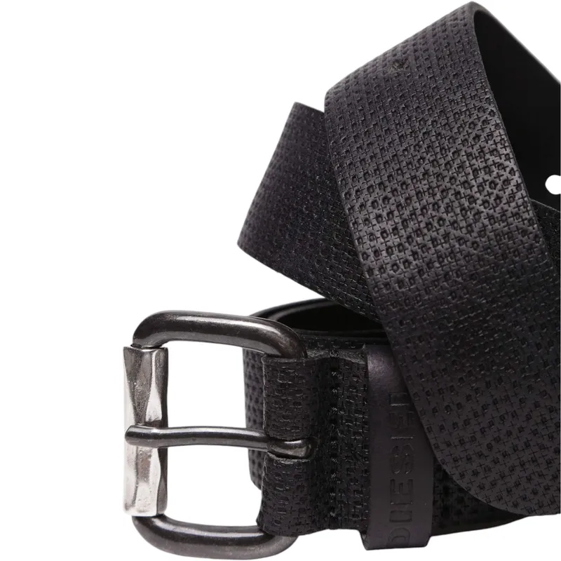 diesel b-rolly mens genuine pure leather belts for jeans trousers0