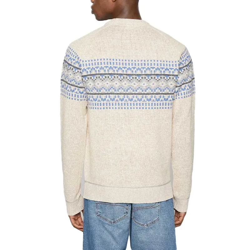 brave soul mens jumper pullover christmas sweaters oatmeal0