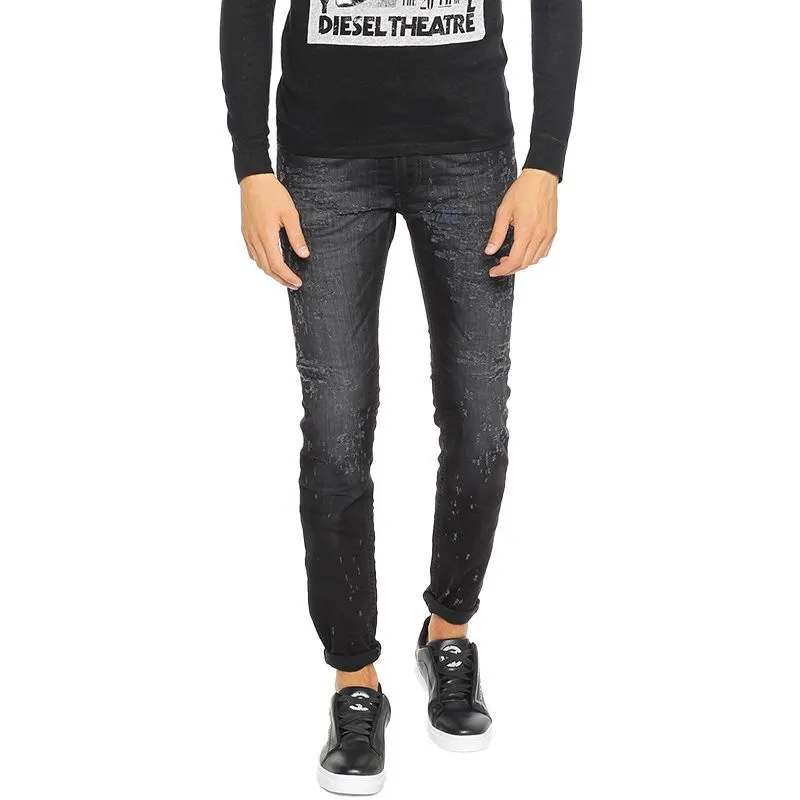 Diesel Thommer 0683t Mens Denim Jeans Slim Fit - Top Brand Outlet UK