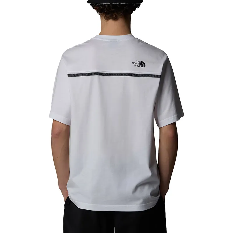 the north face mens t shirts zumu crew neck tnf top white0