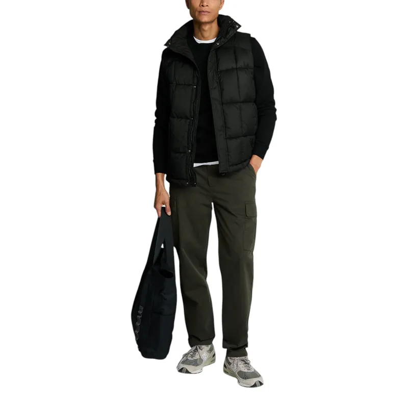 lyle & scott ml424ton tonal eagle mens crew neck knitted jumper jet black0