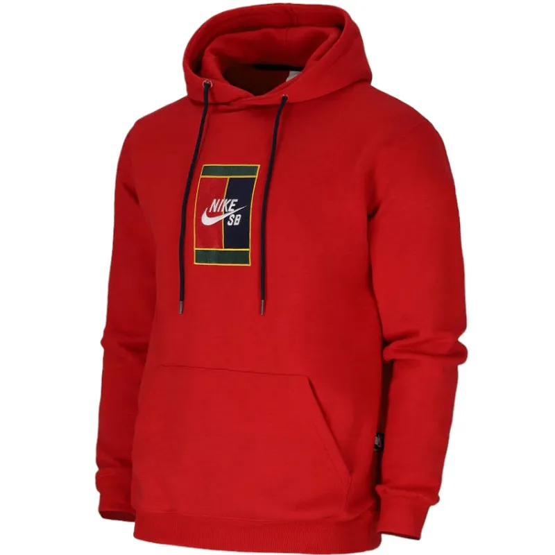 Nike sb hoodie red sale