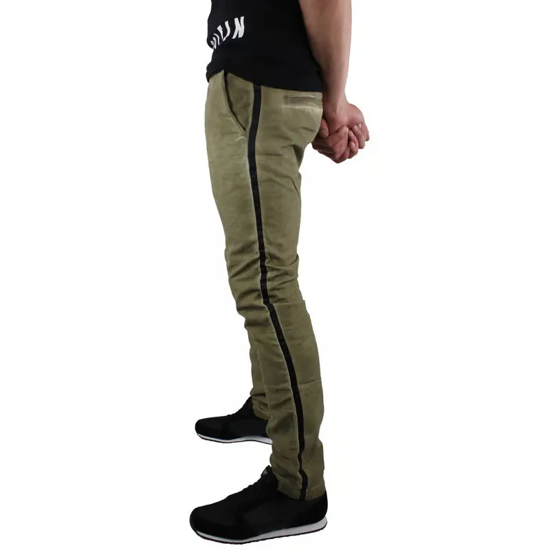 diesel chi tight 0825k mens denim jeans slim fit beige0