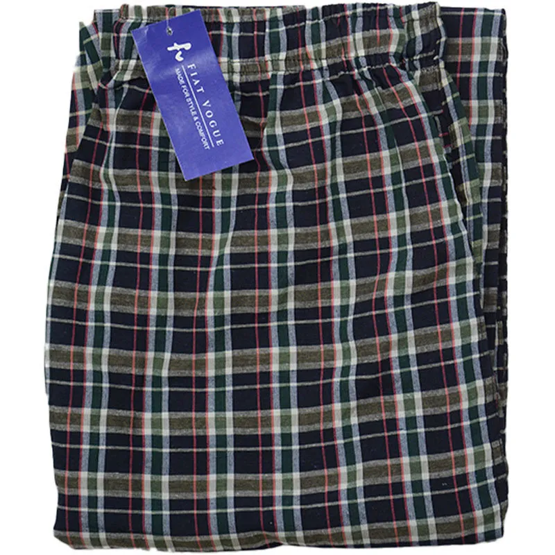 mens pyjama bottoms stripe woven check sleepwear dark green and olive0