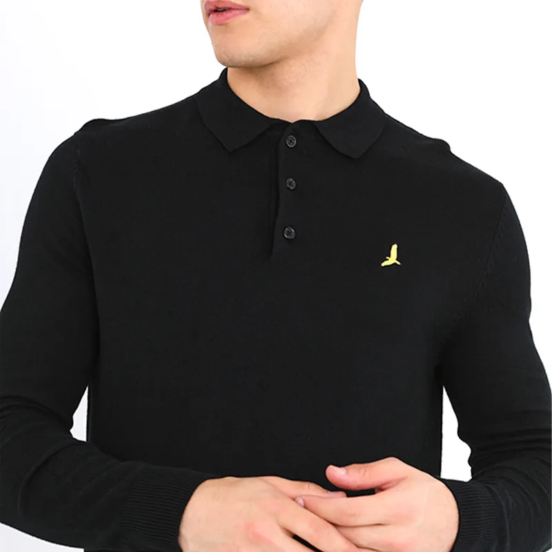 brave soul mens polo t shirts cotton golf tee black0