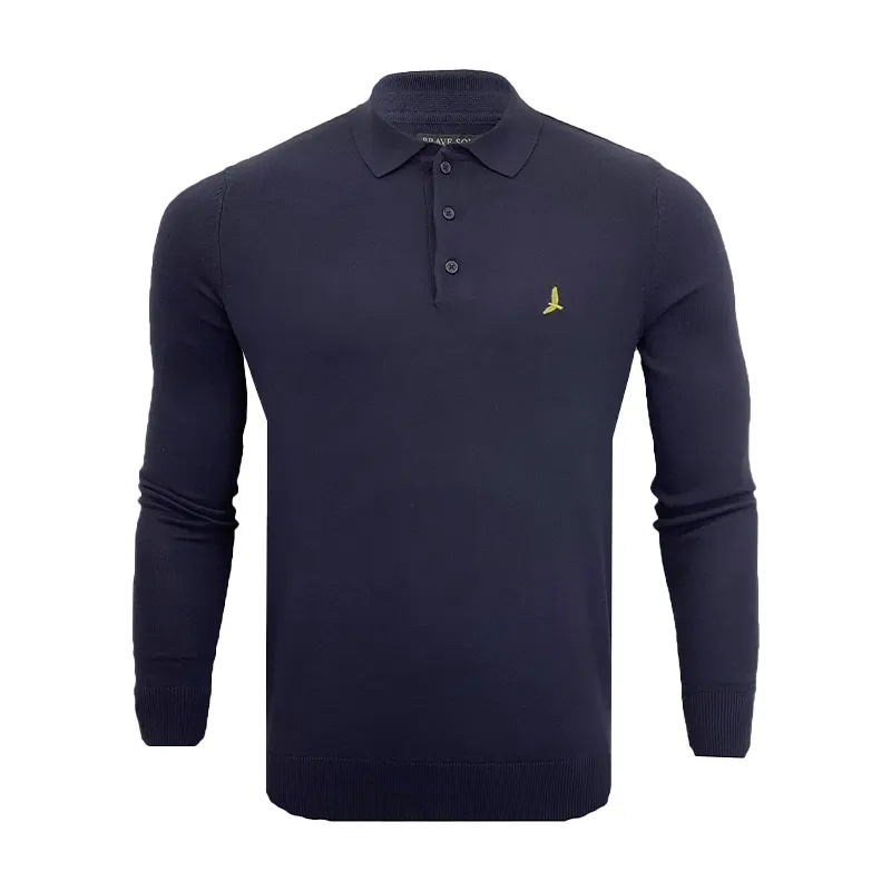 brave soul mens polo t shirts cotton golf tee navy0