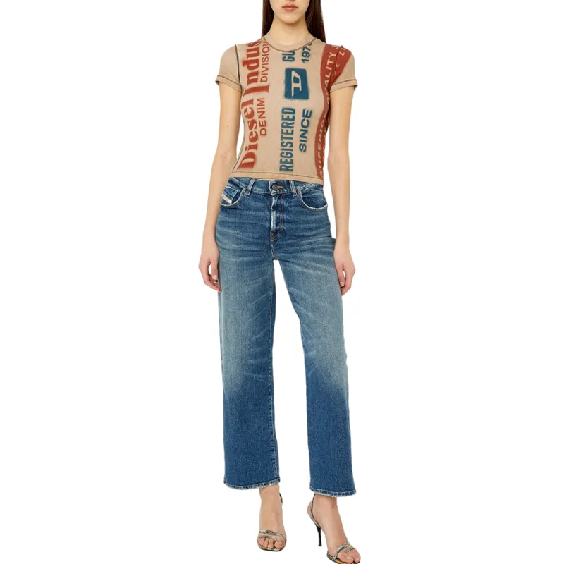 diesel 2000 007l1 womens denim jeans flare leg bootcut0