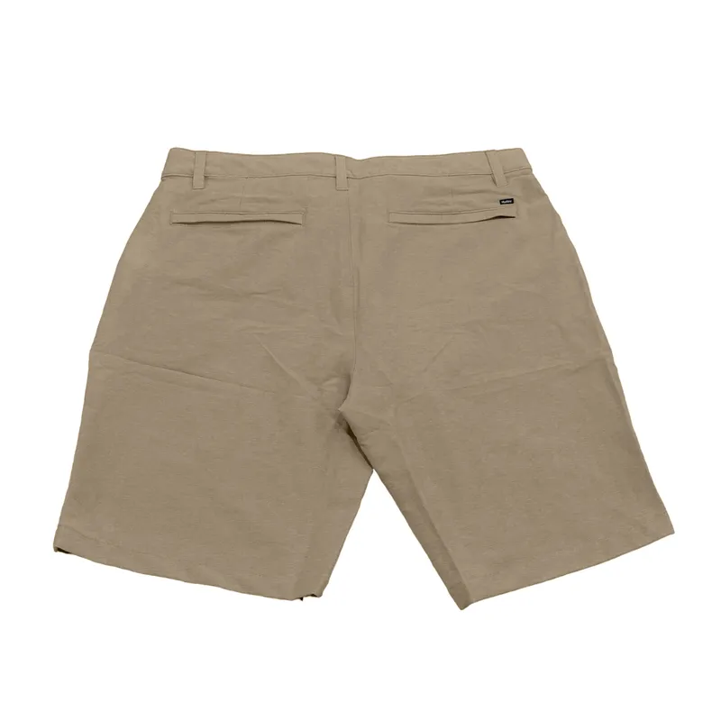 hurley mens shorts hybrid polyester stretch beach shorts beige0