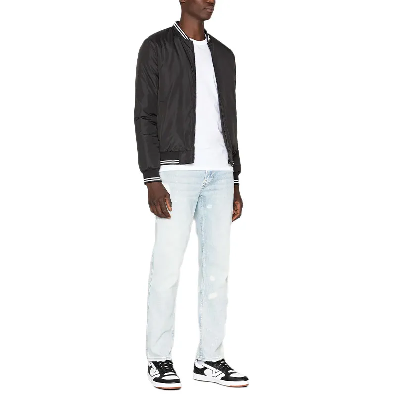 brave soul mens jacket plain regular fit warm classic top0