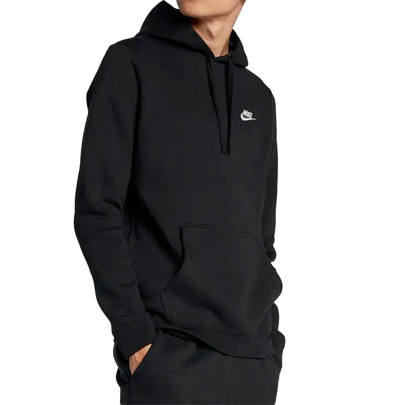 nike club mens full tracksuits black0