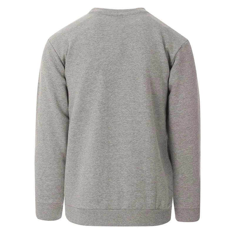 ellesse prella mens sweatshirt warm pullover top grey and red0