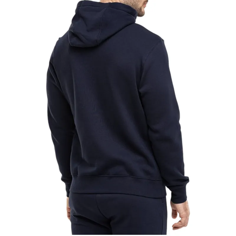nike cw6887 mens fleece hoodie long sleeve navy0