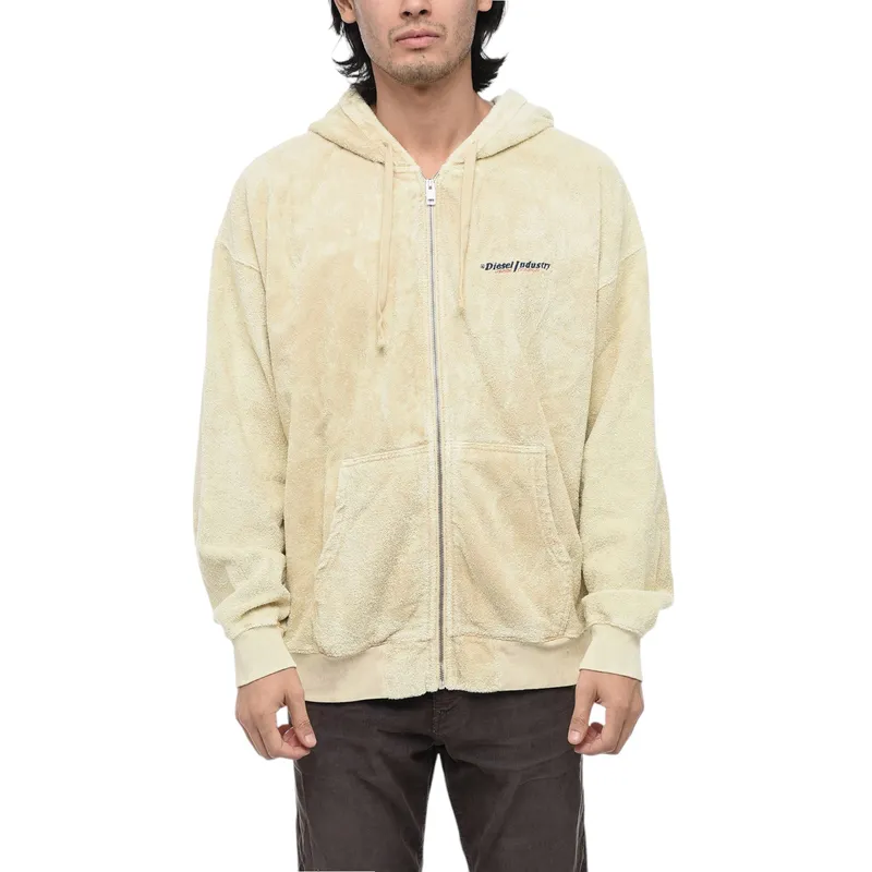 diesel s-ummerry-zip-e8 0teak mens hoodie zip up regular fit9