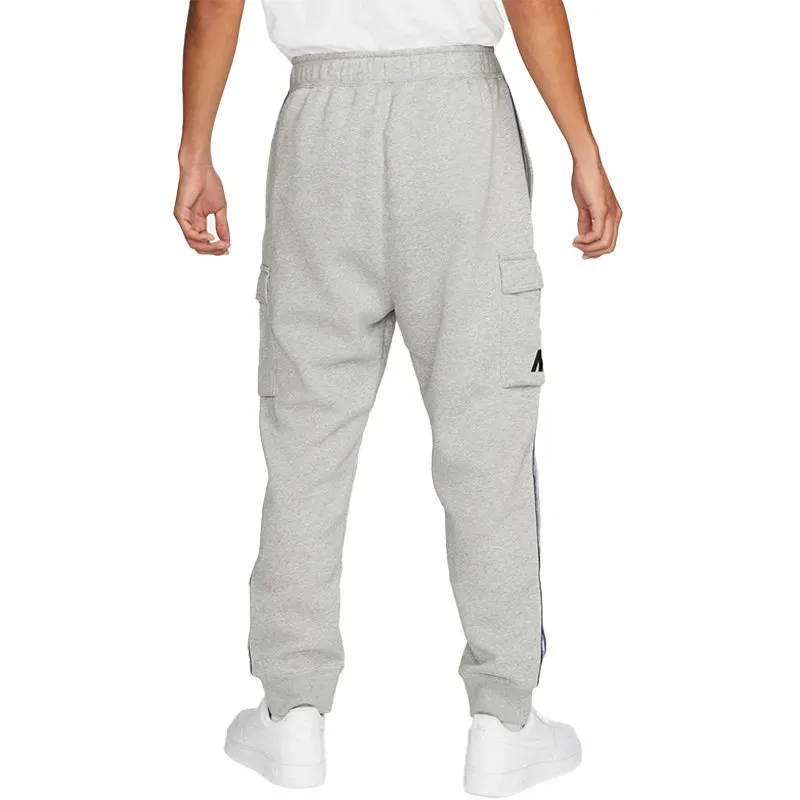 Nike Repeat Mens Full Tracksuits Gym Sweat Joggers Grey Top