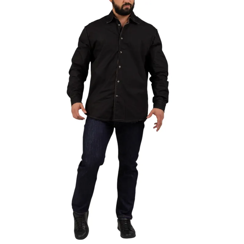 diesel s-weezer mens shirts long sleeve button up top9