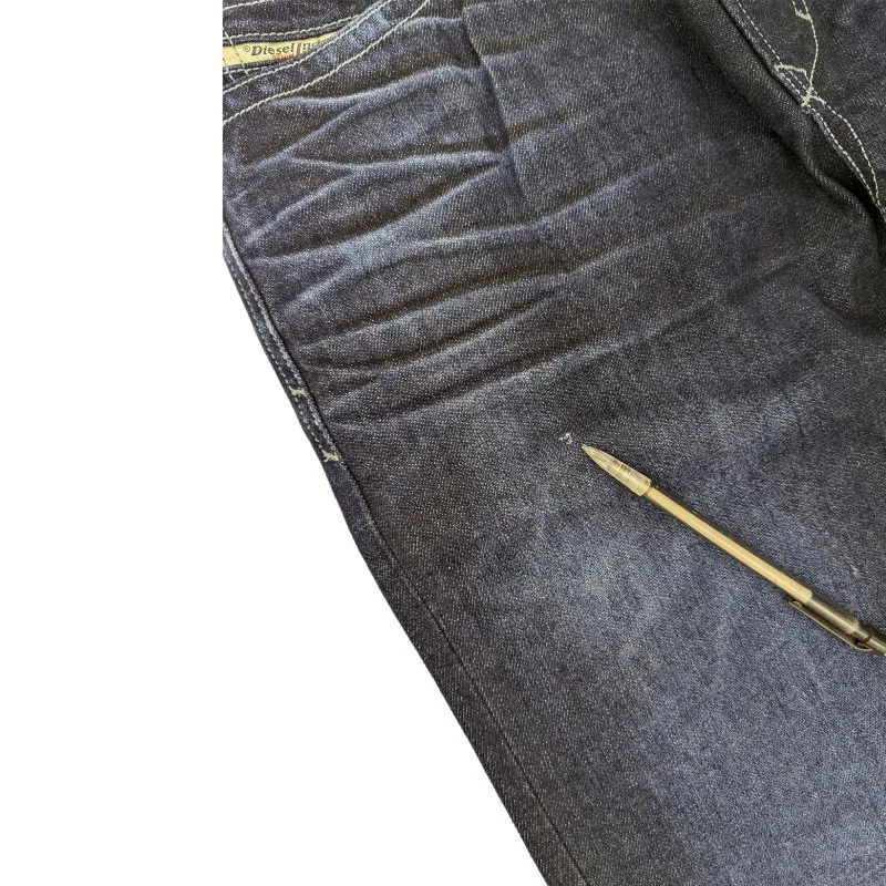 diesel rn93243 mens denim jeans regular fit casual cotton trousers9