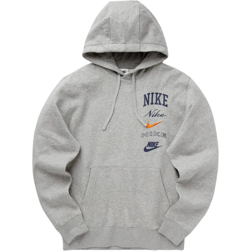 nike fn2635 mens fleece sweat hoodie grey1