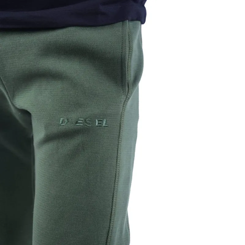 diesel p tajo mens jogging bottom sporty jogger jersey green1