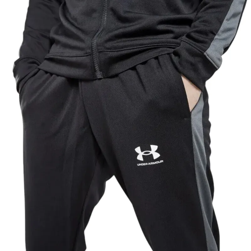 under armour 1370153 ua poly mens joggers gym trousers bottom sports track pants1