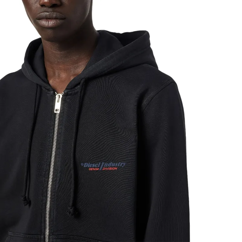 diesel s-ginn-zip 0here mens hoodie full zip regular fit1