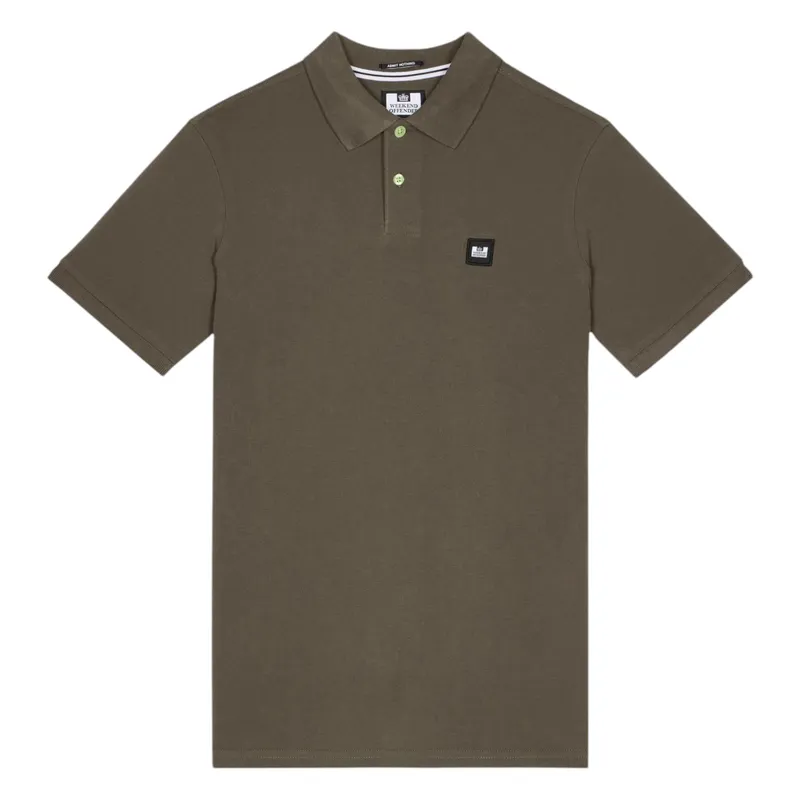 weekend offender mens polo shirts caneiros short sleeve castle green1
