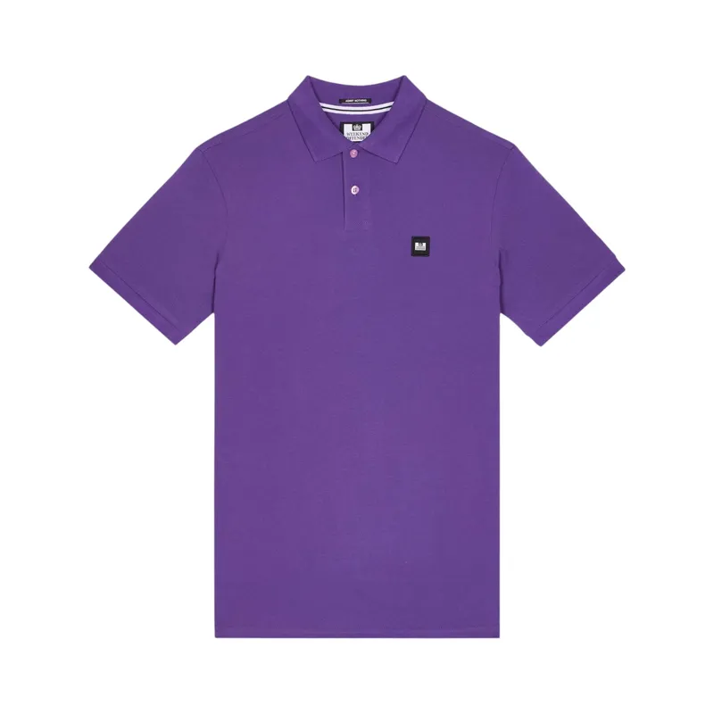 weekend offender mens polo shirts caneiros short sleeve purple1
