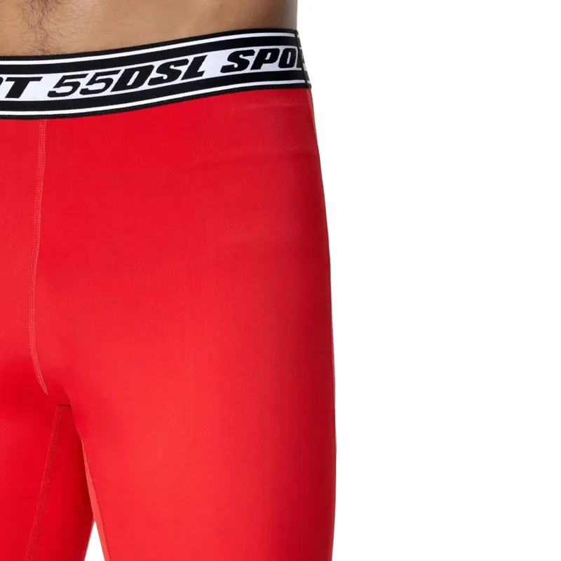 diesel amsb-defansel mens tights quick dry pantyhose pants red1