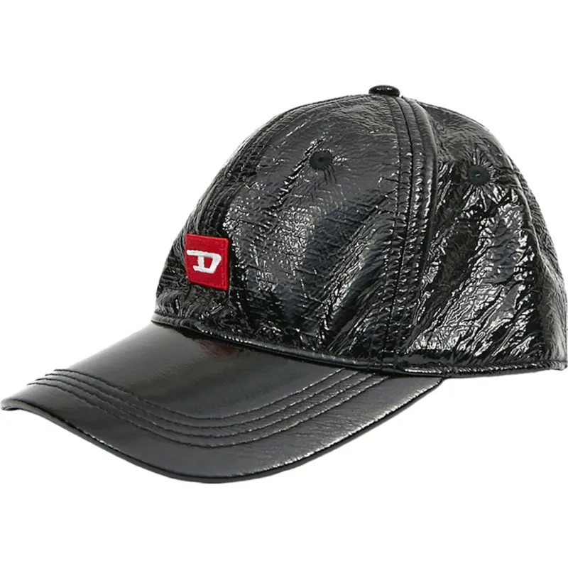 diesel c-kare mens vinyl baseball hat black summer sports cap1
