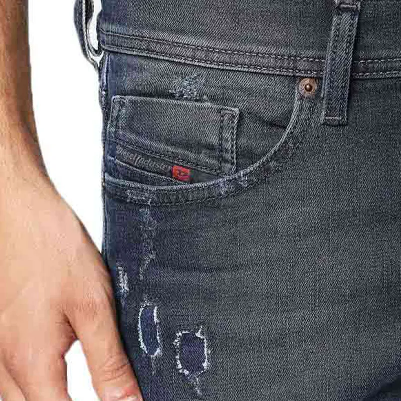 diesel tepphar 084ld mens denim jeans slim fit casual pants1